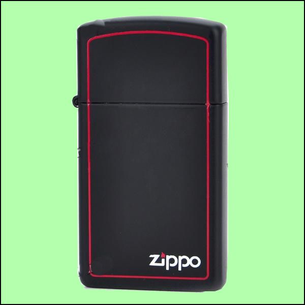 Isqueiro Zippo Genuíno - Preto e Vermelho